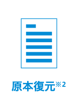原本復元 ※2